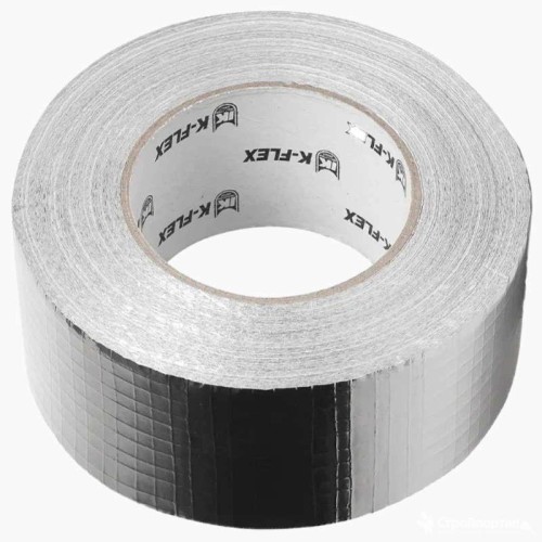 Лента 48мм х 50м самоклеящаяся K-flex DUCT 1604H silver в Иркутске