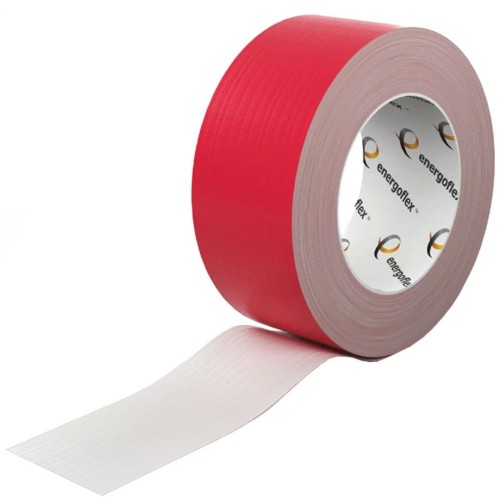 Лента армированная 48мм х 25м самоклеящаяся красная Energoflex Energopro в Иркутске