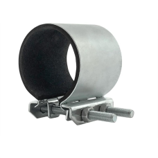 Хомут ремонтный односторонний трубный стальной оцинкованный Сансфера 45х40х70 мм