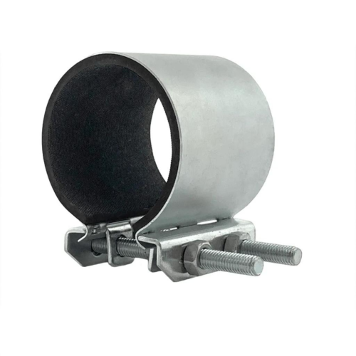 Хомут ремонтный односторонний трубный стальной оцинкованный Сансфера 47х40х70 мм