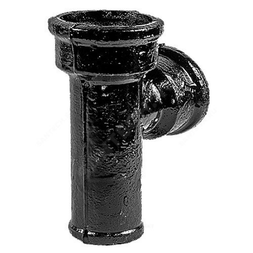 Тройник чугунный канализационный прямой Ду 100-100 90гр б/н ГОСТ 6942-98 в Иркутске