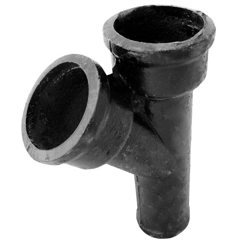 Тройник чугунный канализационный косой Ду 50-50 45гр б/н ГОСТ 6942-98 в Иркутске