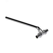 Тройник нержавеющий Дн 16-15-16 L=1000мм для подключения радиатора RAUTITAN Rehau