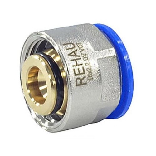 Евроконус латунный Дн 20-2,8х3/4" для PE-X труб обжим накидная гайка RAUTITAN flex Rehau в Иркутске