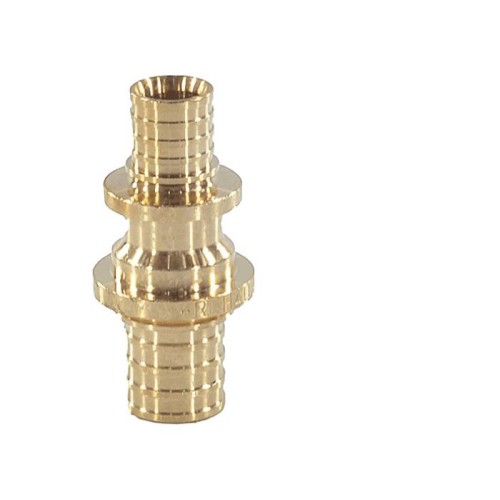 Муфта латунная Дн 32-25 переходная для PE-X труб РОС в Иркутске