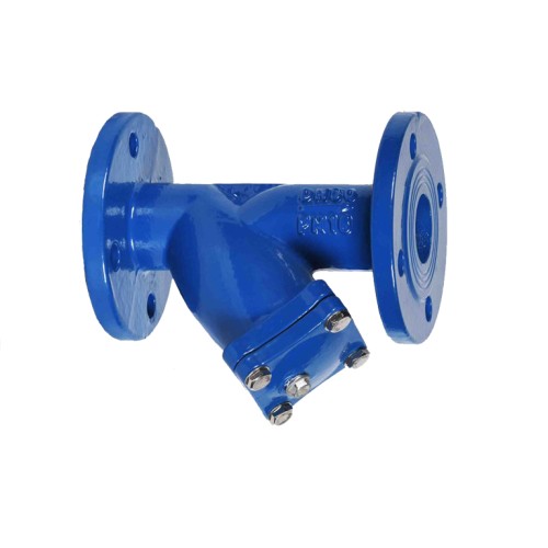 Фильтр сетчатый Y-образный чугунный фланцевый Ду-150 Ру-16 (Т<90°С) ФСч Китай в Иркутске