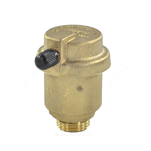 Воздухоотводчик автоматический латунный Ду-15 (1/2") Ру-10 НР (НАР) прямой Icma 719 в Иркутске