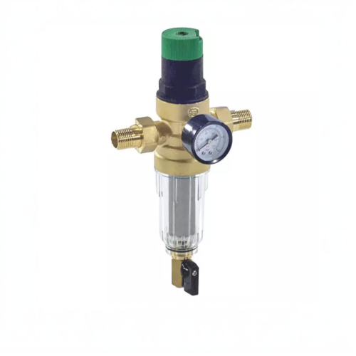 Фильтр сетчатый Т-образный латунный Ду-15 (1/2") Ру-25 НР (НАР) (Т<70°С) с промывкой Honeywell F76S-1/2"AAM в Иркутске