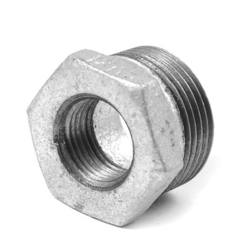 Футорка чугунная оцинкованная ВР-НР 40 мм 1/2" ГОСТ 8960-75