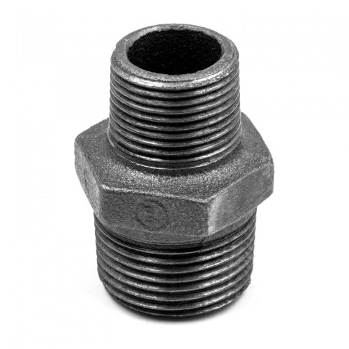 Ниппель чугунный переходной НР 15 мм 3/4" ГОСТ 8958-75 в Иркутске