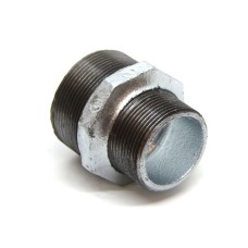 Ниппель чугунный переходной оцинкованный НР Fittex PLUS 15 мм 1 1/4" ГОСТ 8958-75