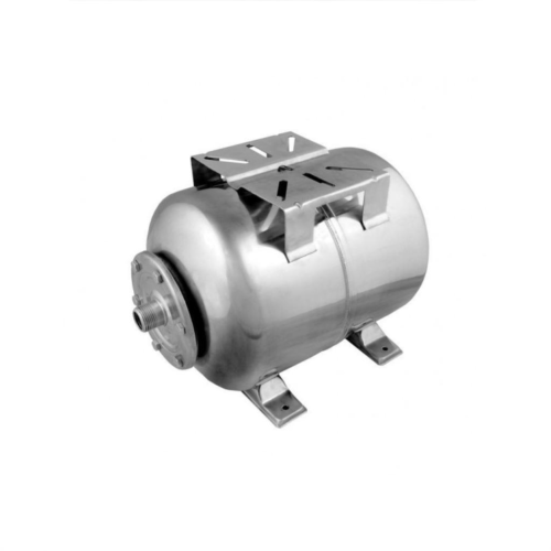 Гидроаккумулятор горизонтальный нержавеющий с наружной резьбой EPDM Unipump 6 бар 24 л в Иркутске