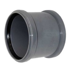 Муфта канализационная PP-H ремонтная серая Дн 75 б/нап в/к Ostendorf HT HTU