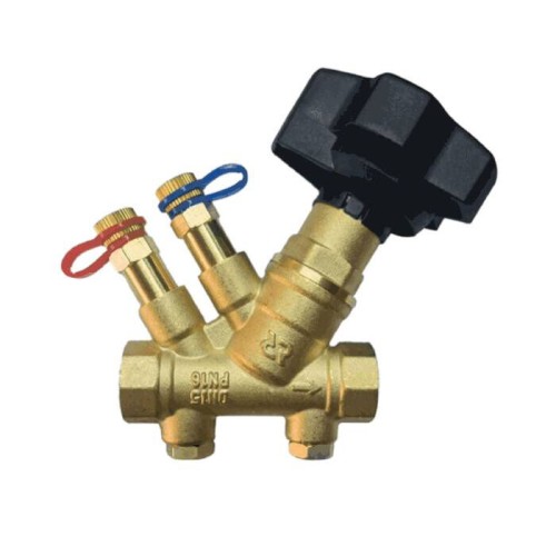 Клапан балансировочный латунный ручной с внутренней резьбой 1,6 МПа MVT-R Ридан 25 мм в Иркутске