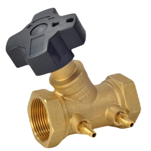 Клапан балансировочный латунный ручной с внутренней резьбой 1,6 МПа MNT-R Ридан 32 мм в Иркутске