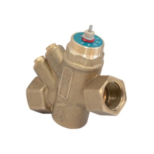 Клапан балансировочный латунный комбинированный с внутренней резьбой 2,5 МПа R206AM Giacomini 15 мм в Иркутске