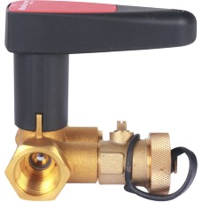 Клапан балансировочный латунный ручной с внутренней резьбой 2,5 МПа Ballorex BASIC Broen 15 мм