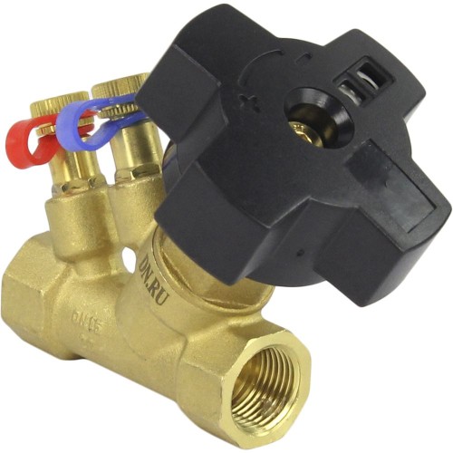 Клапан балансировочный латунный ручной с внутренней резьбой 1,6 МПа MVT-R LF Ридан 20 мм в Иркутске