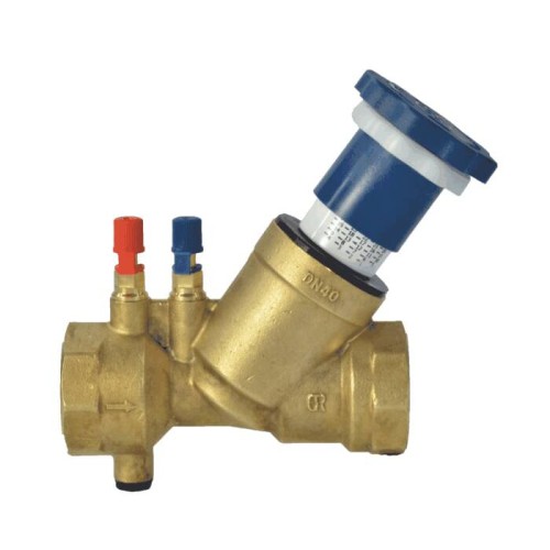 Клапан балансировочный латунный ручной с внутренней резьбой 2,5 МПа OR 25 мм в Иркутске