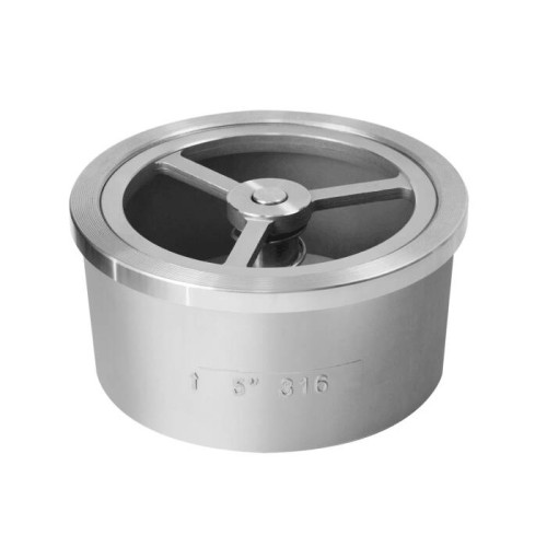 Клапан обратный нержавеющий осевой пружинный межфланцевый 4,0 МПа NVD-812R Ридан 32 мм в Иркутске