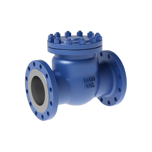 Клапан обратный стальной поворотный фланцевый 2,5 МПа 19лс76нж ЧАЗ 50х230 мм ГОСТ 33423-2015 в Иркутске