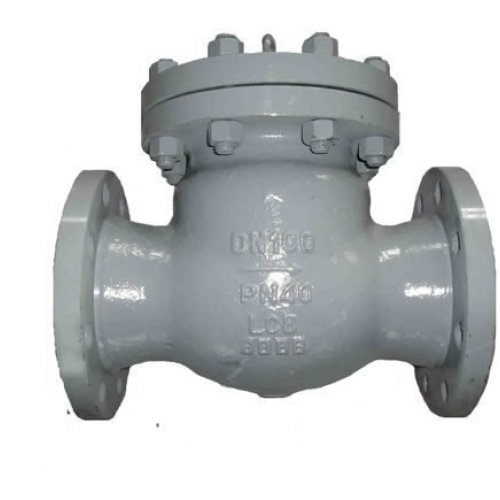 Клапан обратный стальной поворотный фланцевый 4,0 МПа 19с53нж 100 мм в Иркутске