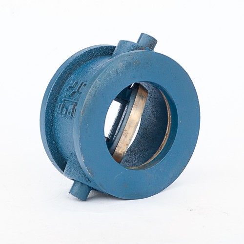 Клапан обратный чугунный Y-тип межфланцевый 1,6 МПа 19ч21бр Мегастрой 50х60 мм в Иркутске