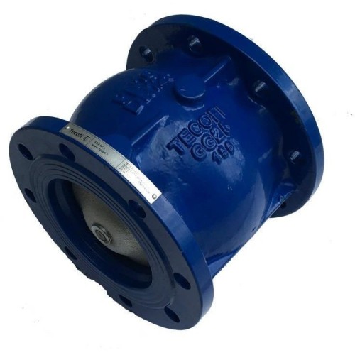 Клапан обратный чугунный Y-тип фланцевый 1,6 МПа NVD 402R Ридан 80х140 мм в Иркутске