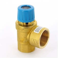 Клапан предохранительный латунный пружинный с внутренней резьбой Prescor B Flamco 32 мм 1 1/4"