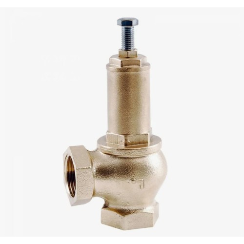 Клапан предохранительный латунный регулируемый с внутренней резьбой PRO Uni-Fitt 32 мм 1 1/4" в Иркутске