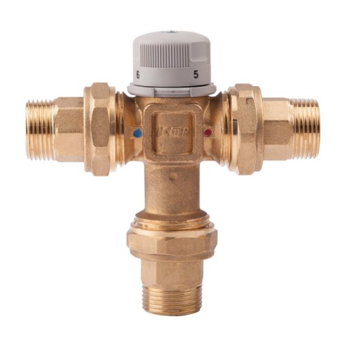 Клапан смесительный латунный термостатический седельный с наружной резьбой 1,0 МПа Icma 25х140 мм в Иркутске