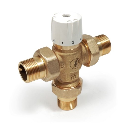 Клапан смесительный латунный термостатический седельный с наружной резьбой 1,0 МПа Giacomini 20х119 мм в Иркутске