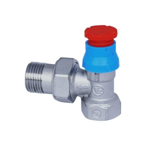 Клапан термостатический угловой Ду-15 (1/2"-16) Ру-10 НР (НАР) R411TG Giacomini в Иркутске