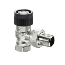 Клапан термостатический угловой Ду-15 (1/2") Ру-10 ВР-НР (ВН-НАР) серия CV9 Oventrop