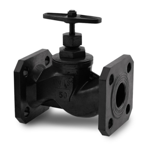 Клапан запорный чугунный фланцевый 1,6 МПа 15ч14п Китай 65х290 мм в Иркутске