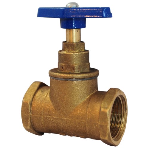 Клапан запорный латунный с внутренней резьбой 1,6 МПа 15б3р Цветлит 50х101 мм ТУ 206-3973235-01-93 в Иркутске