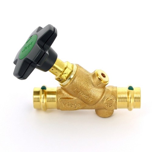 Клапан запорный бронзовый пресс 1,6 МПа Viega 25 мм в Иркутске