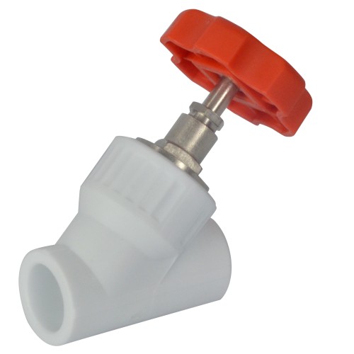 Клапан запорный PP-R внутренняя-наружная пайка 2,5 МПа RTP (РосТурПласт) 20 мм ГОСТ 32415-2013 в Иркутске