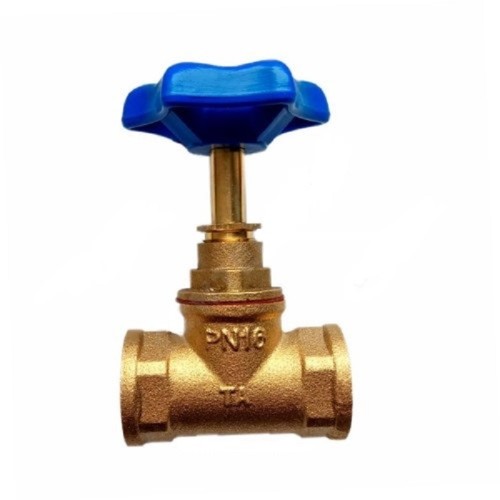 Клапан запорный латунный с внутренней резьбой 1,6 МПа 15б3р БАЗ 25х80 мм в Иркутске