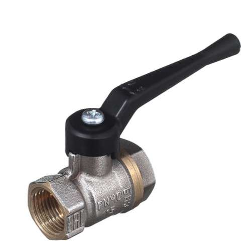 Кран запорный латунный стандартнопроходной с ручкой-бабочкой ВР-накидная гайка Ру 40 Pride LD 15 мм 1/2" в Иркутске