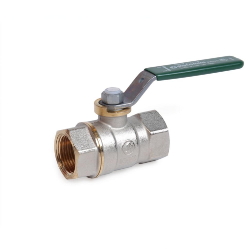 Кран запорный латунный стандартнопроходной с ручкой-рычагом ВР (ВН) Ру 42 R250W Giacomini 10х47 мм 3/8" в Иркутске