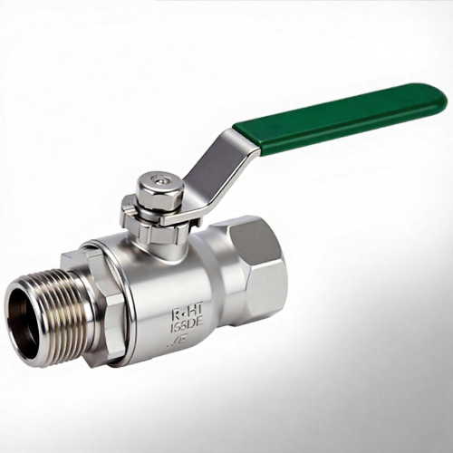 Кран запорный латунный стандартнопроходной с ручкой-рычагом ВР-НР Ру 42 R254WL Giacomini 20 мм 3/4" в Иркутске