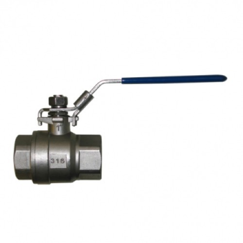 Кран шаровый нержавеющий ВР (ВН) полнопроходной Ру 25 AISI 304 NK-BML NK 80х150 мм 3" в Иркутске