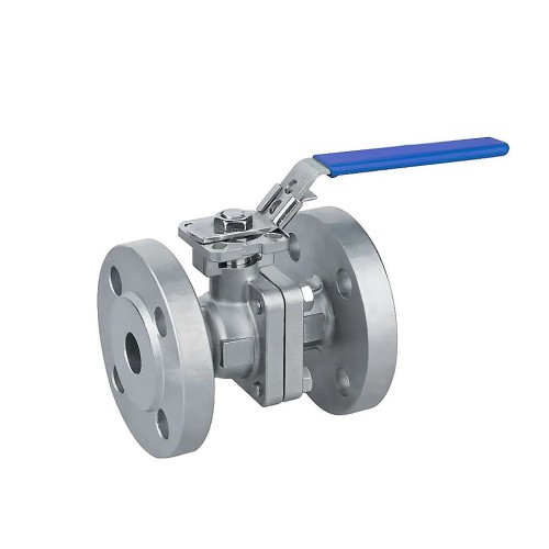 Кран запорный нержавеющий фланцевый полнопроходной ручка-рычаг Ру 16 Benarmo 65х170 мм в Иркутске