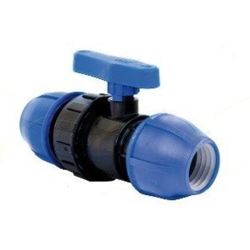 Компрессионный кран ПНД Дн 50 Ру-16 RTP (РосТурПласт) в Иркутске