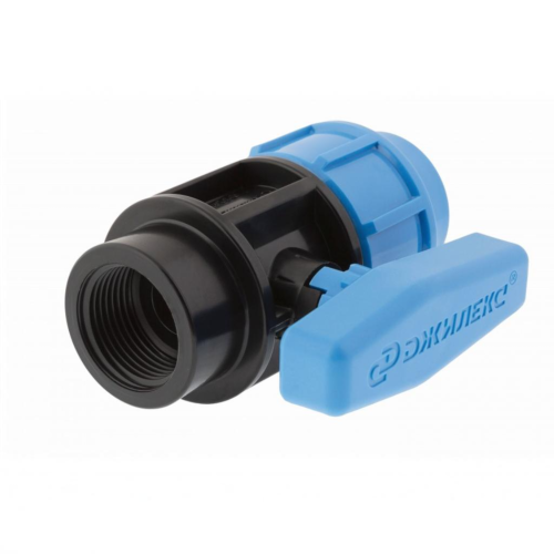 Компрессионный кран ПНД Дн 25-3/4" Ру-16 ВР (ВН) Джилекс в Иркутске