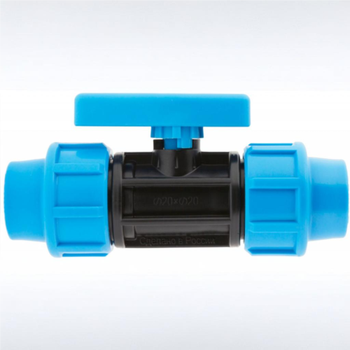 Компрессионный кран ПНД Дн 32-32 Ру-16 Джилекс в Иркутске