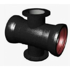 Крест раструб фланец КРФ ВЧШГ с ЦПП Ду 600-250