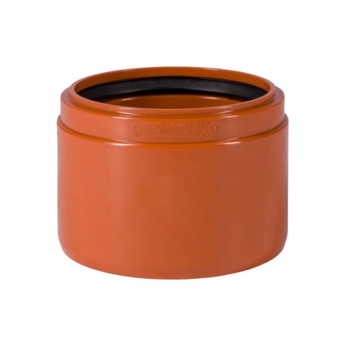 Переход НПВХ (ПВХ) Дн 315 коричневый безнапорный на раструб керамической трубы Ostendorf KGUSM в Иркутске