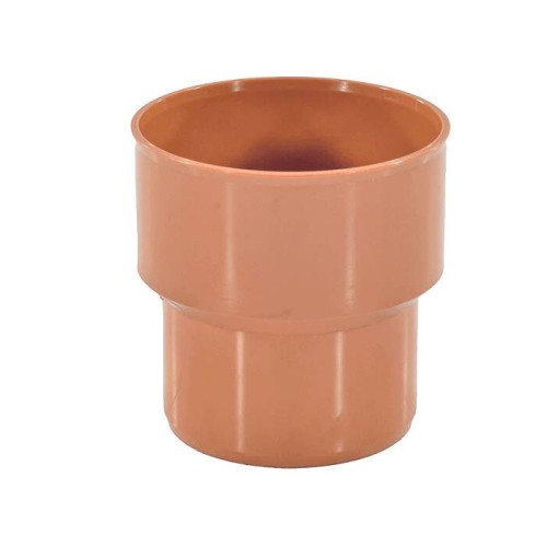 Переход НПВХ (ПВХ) на чугун Дн 160 коричневый безнапорный б/манжеты Ostendorf KGUG в Иркутске